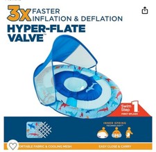 SwimWays Infant and Baby Spring Water Float - Blue