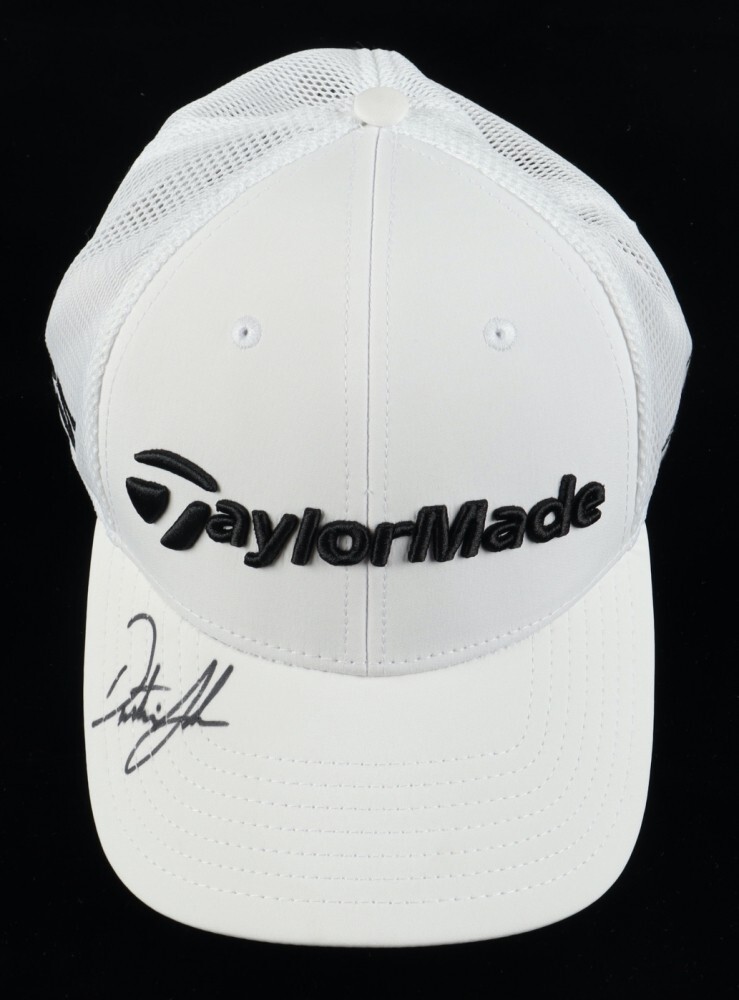 Dustin Johnson Autographed Signed AUTO'D TAYLORMADE GOLF HAT JSA COA PGA TOUR 2021 US OPEN 