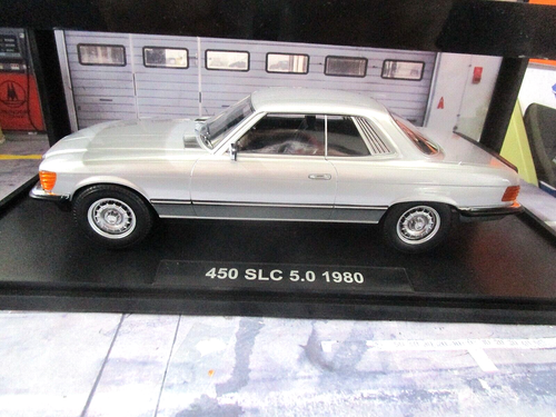 MERCEDES BENZ 450 SLC Coupe 450SLC 5.0 silver 1980 silber 180793 KK NEU ! 1:18 - Bild 2 von 8