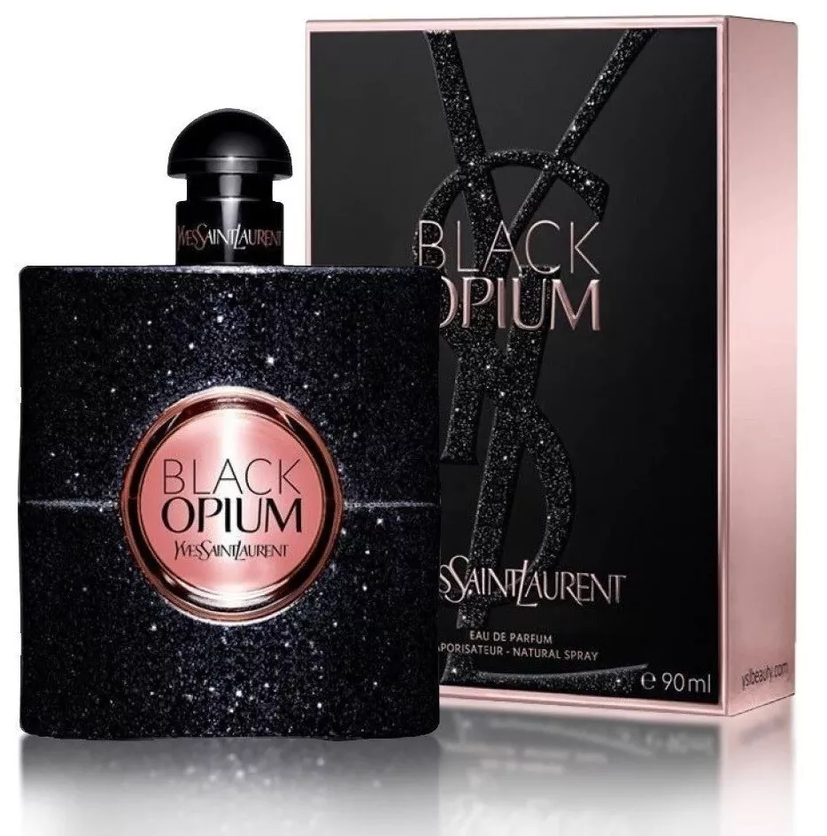 Yves Saint Laurent Black Opium Eau de Parfum, Perfume for Women, 1 Oz 