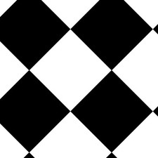 Black & White Candy Vinyl Flooring Pattern Lino 2.8mm Foam Back Kitchen Bathroom
