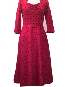 ladies polka dot dresses uk