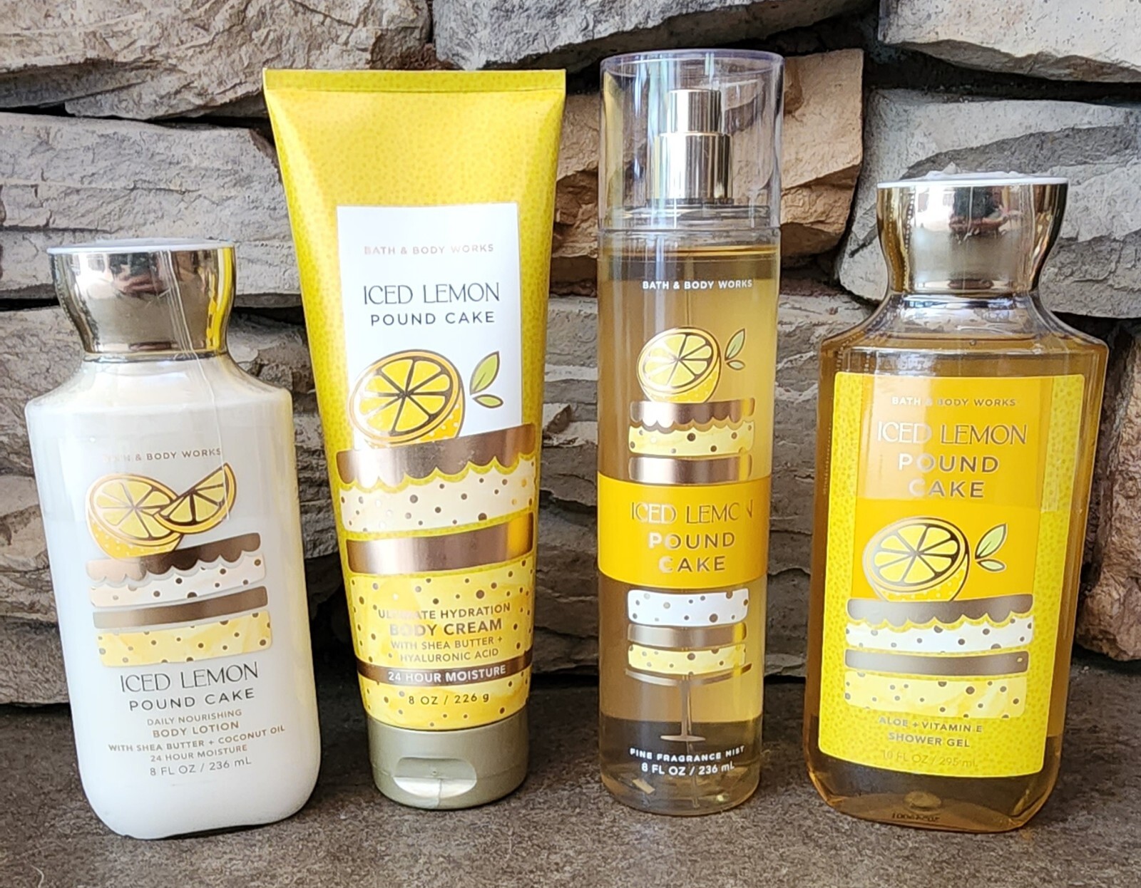 2023ICED LEMON POUND CAKE Bath & Body Works YOUR CHOICE OF ITEMSFREE SHIPPING! International