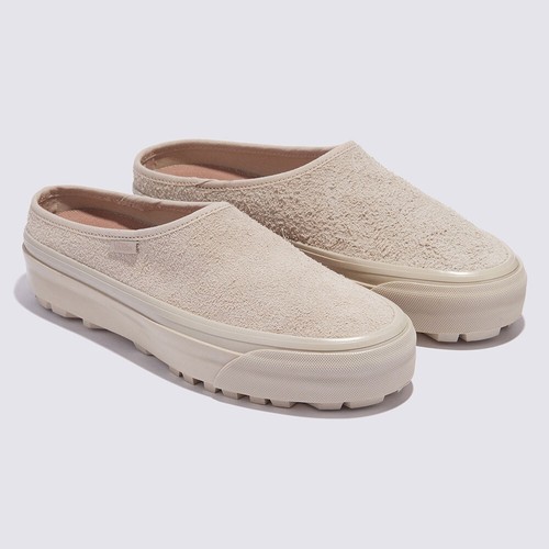 New Vans Premium Mule Style 17 Hairy Suede Peyote Beige Slip-On Shoes 2025 - Picture 2 of 7