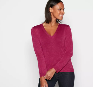 bright pink womens jumper