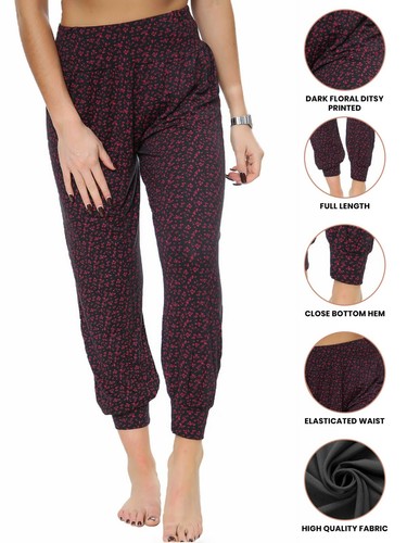 Womens Ali baba Harem New Printed Italian Ankle Cuff Yoga Trousers Baggy Legging - 第 104/111 張圖片