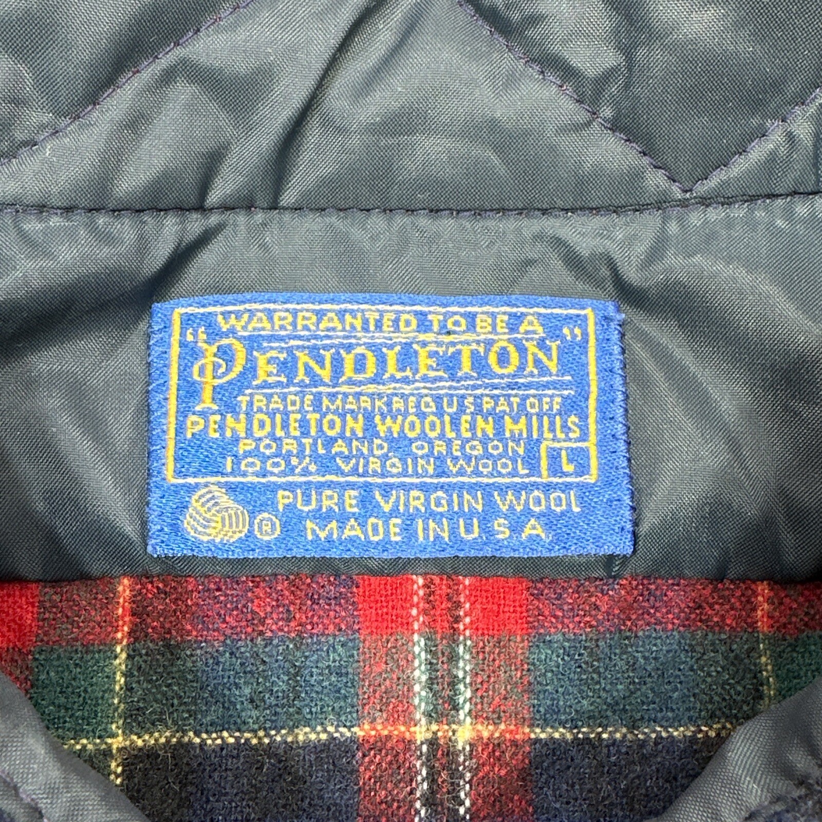 Pendleton Wool Shirt Men Large Red Macpherson Tar… - image 2