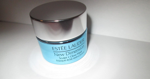 Estee Lauder New Dimension Sculpt + Glow Mask Moisturizer .5 oz. Travel Size New - Picture 3 of 3
