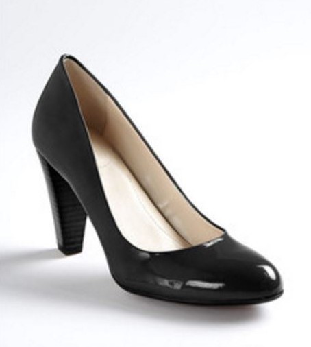 calvin klein patent leather pumps