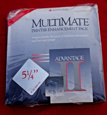 Nowy zapieczętowany pakiet ulepszeń drukarki Ashton Tate Multimate Advantage II 5.25