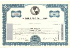 Noramco, Chemia + Medycyna 100 Shares 1965 Element dekoracyjny