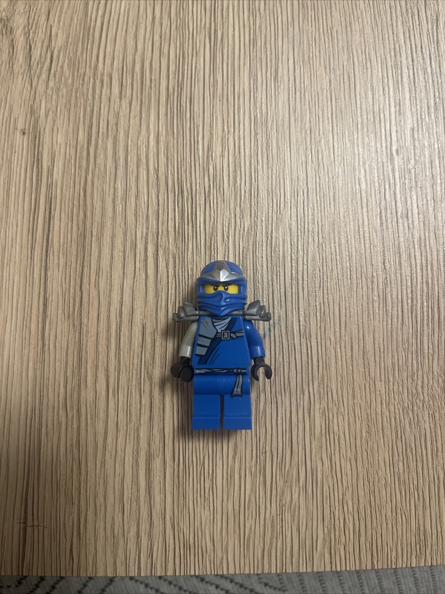 LEGO Jay ZX Minifigure Ninjago w/ Shoulder Armor Blue Ninja LEGO Jay ZX Minifigure Ninjago w/ Shoulder Armor Blue Ninja
