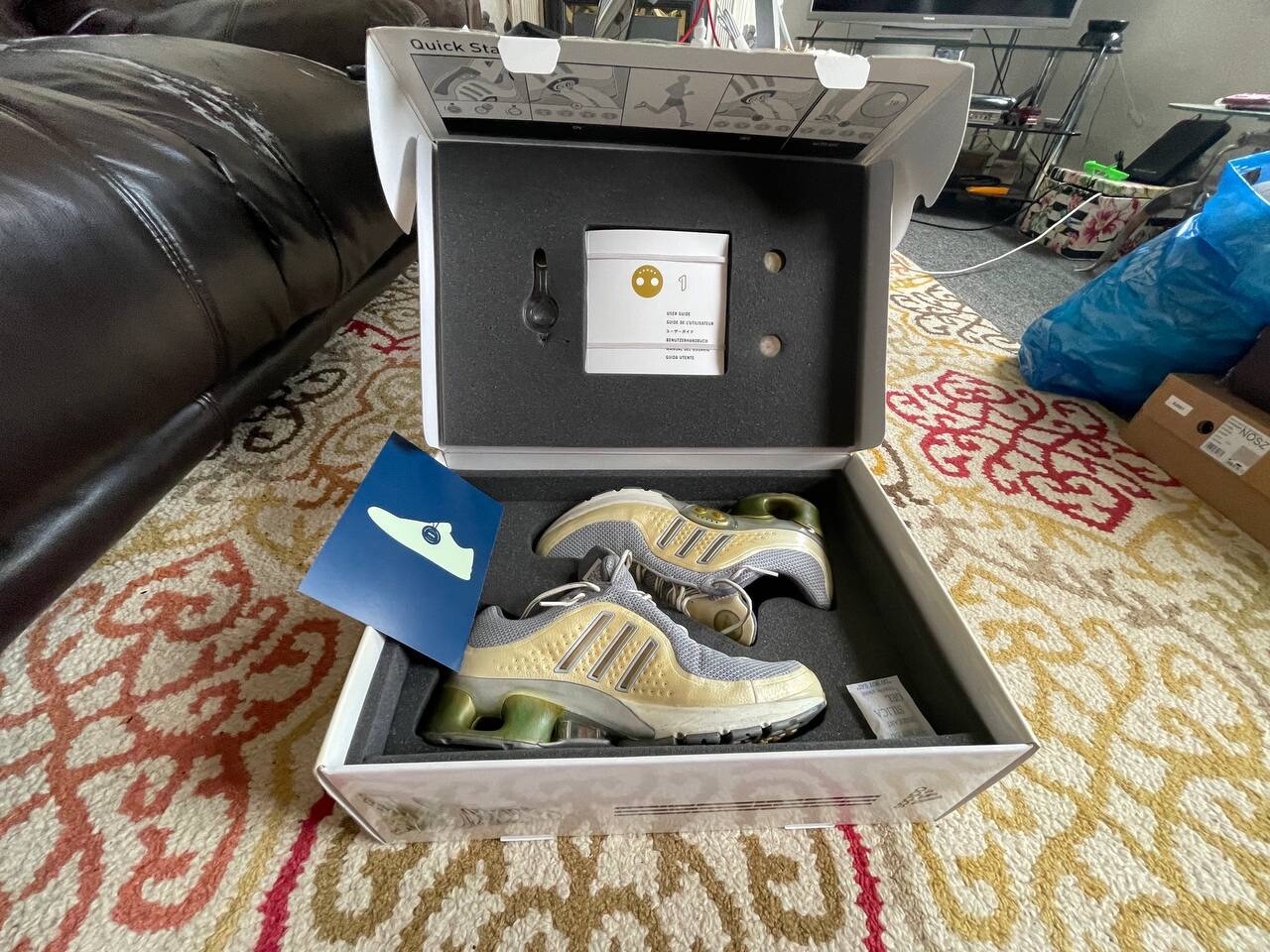 Adidas -Intelligence 1.1 Running Shoes  BNIB (Size-UK)( 8/5 ) ( Used With Box ) image 3