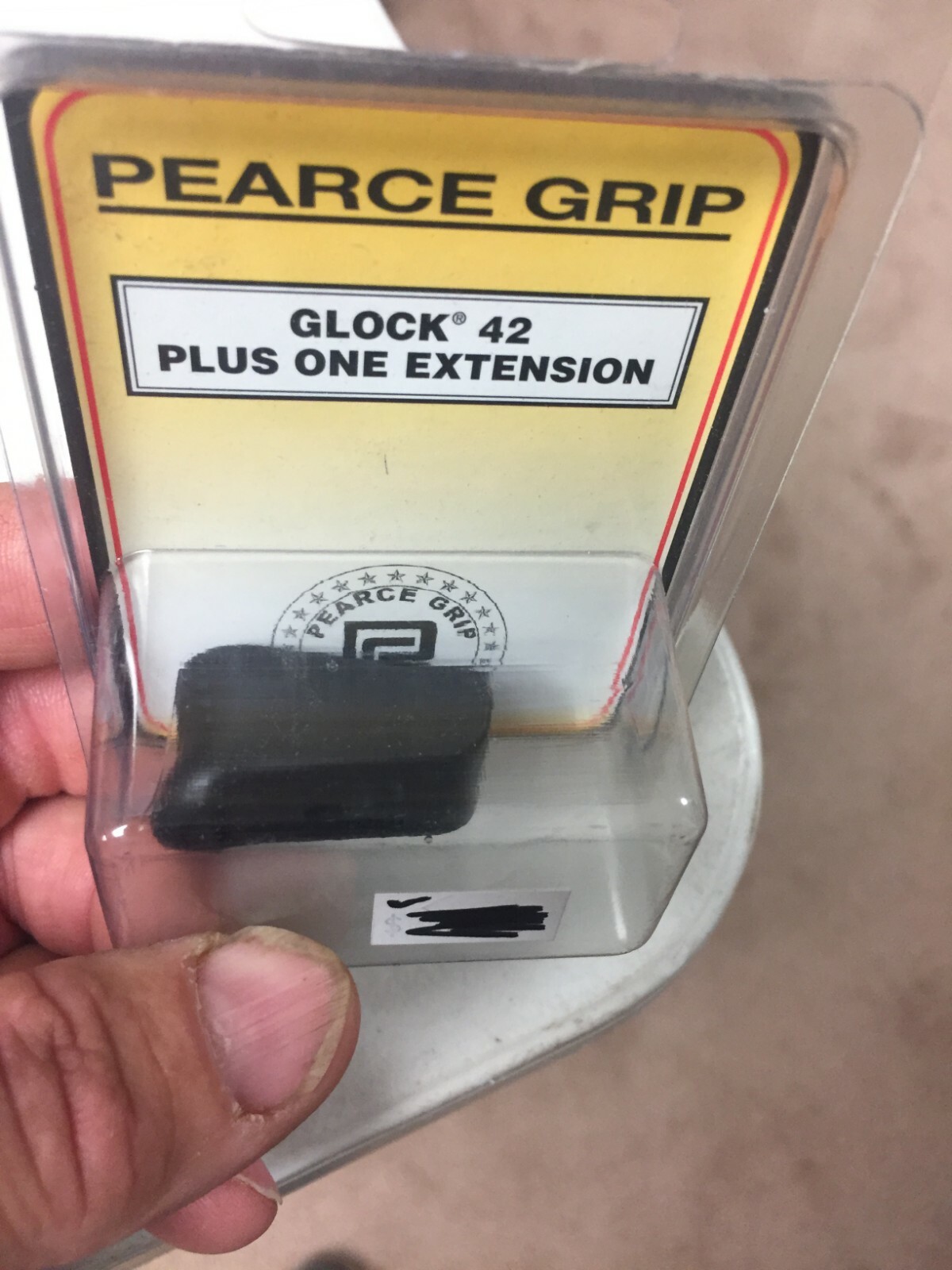 Pearce Grip Grip Extension GLOCK 42 New eBay
