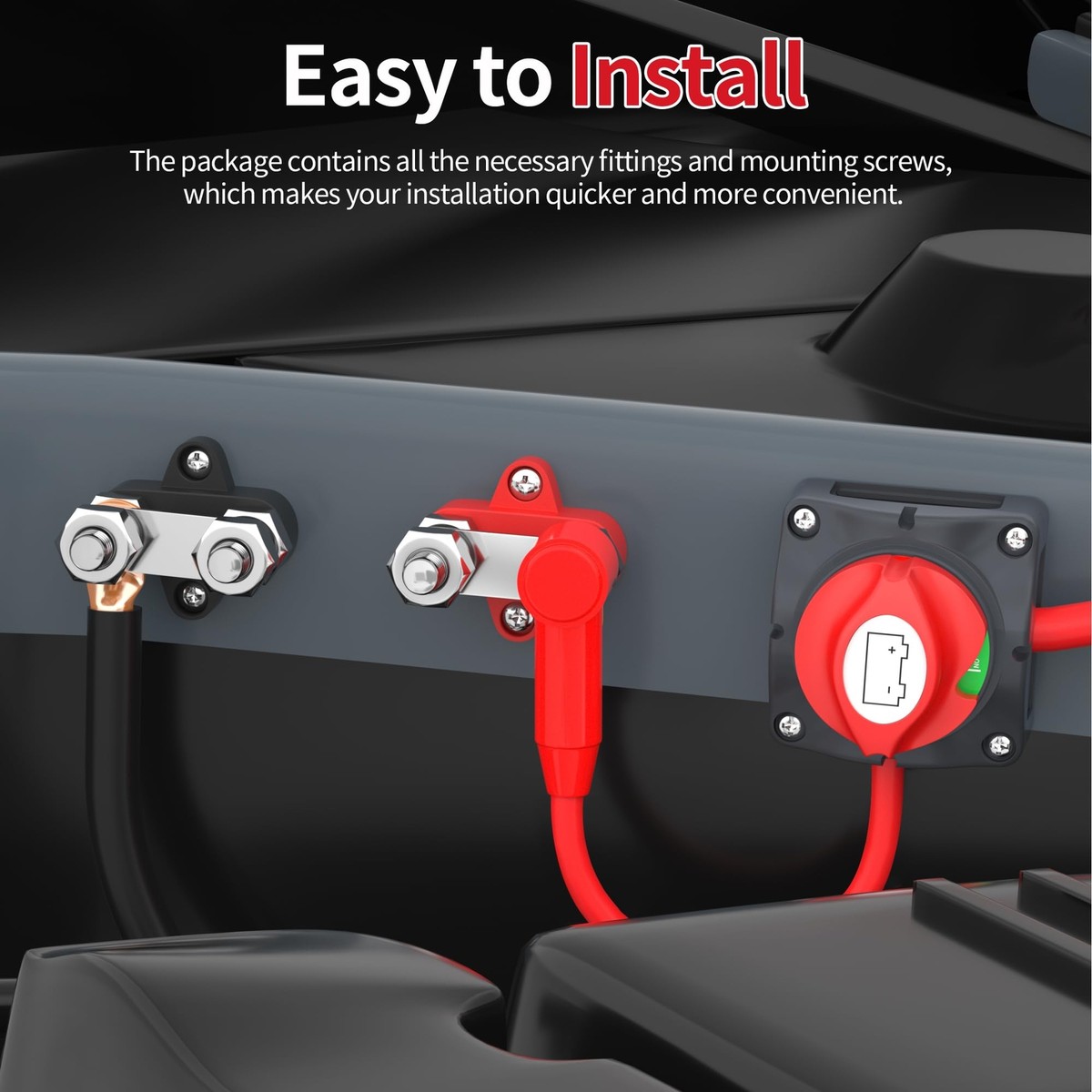 Bloc De Distribution Alimentation 4 Voies Avec Fusibles - Pour Ampli Audio Voiture, Camping-car, Bateau