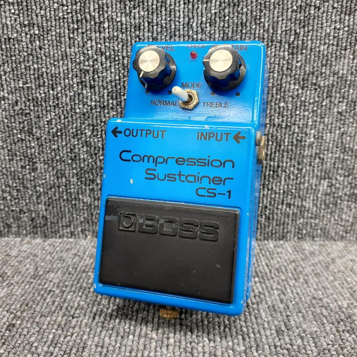 BOSS CS-1 compression sustainer 箱、説明書付 Boss CS-1 Compression