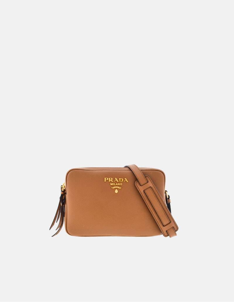 Bolso Prada Bandolera Piel Vitello Camel
