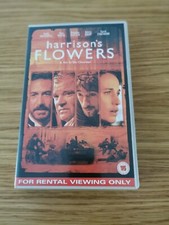 Harrison's Flowers (VHS Video)