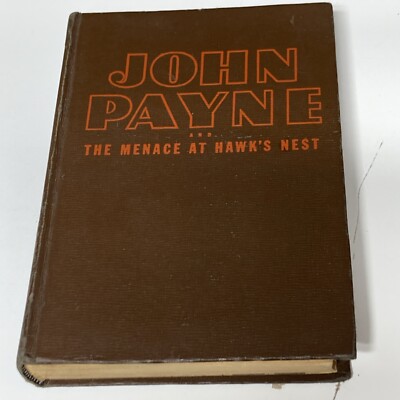 John Payne and the Menace at Hawk's Nest Whitman (1943) Vintage Book Illustrated