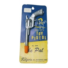 Vintage Kilgore Tiny Tots Toy Cap Pistol "The Pal" 2009 On Store Card Display