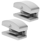 2pcs Door Slider Sliding Doors Guides Sliding Shower Door Blocks Hardware