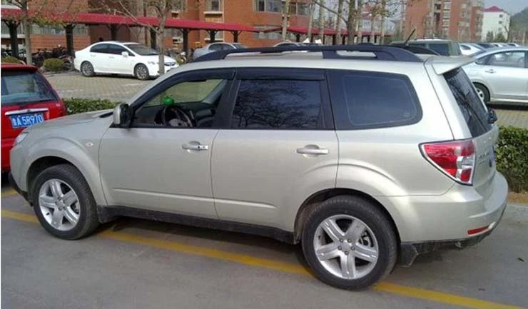 Неокрашенный заводской стиль багажник спойлер крыло для 2009-2012 Subaru Forester ABS - Изображение 4 из 4