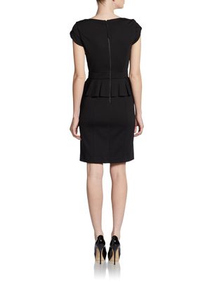 Rebecca Taylor Peplum Sheath Dress ( Size 8) | eBay