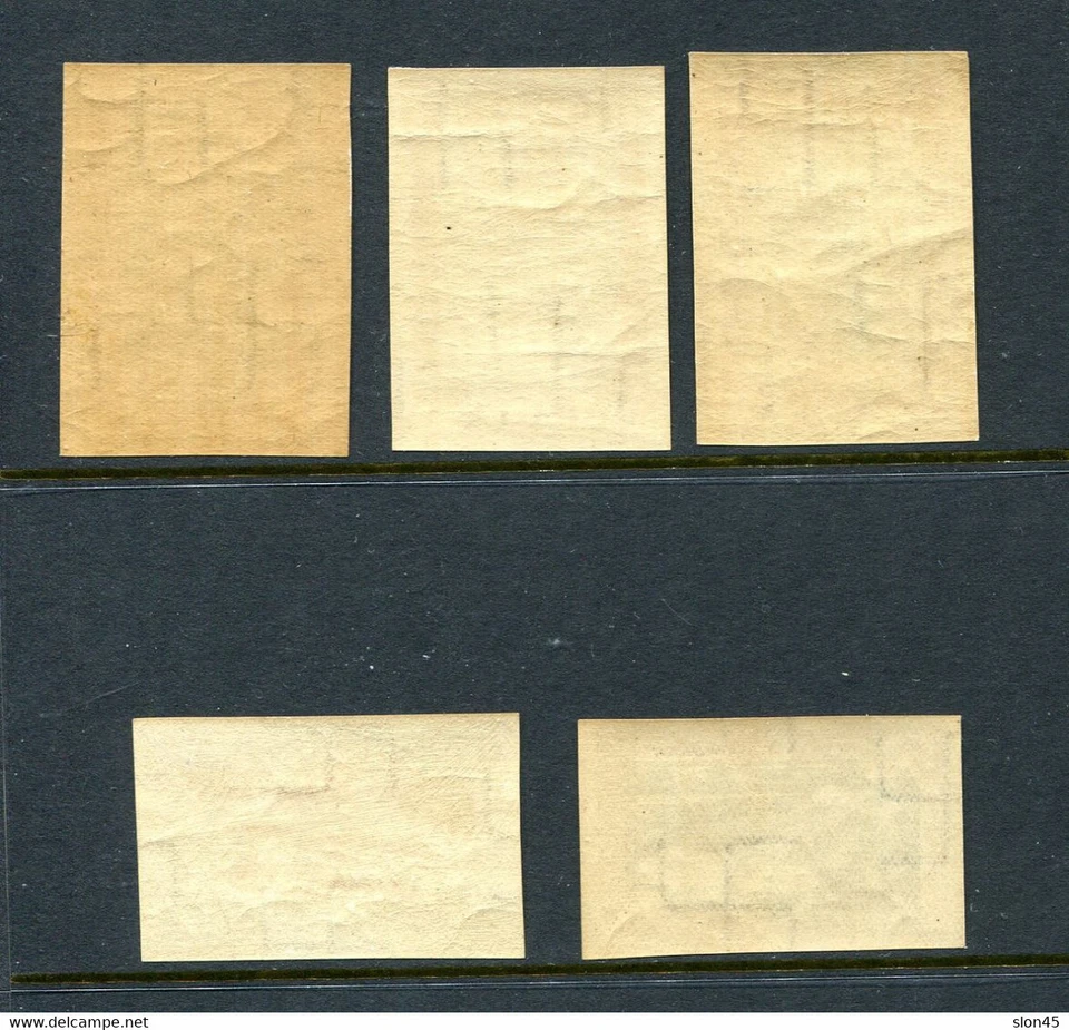 Letonia 1932 Correo Aéreo Semi Postal Leonardo DA Vinci Imperf MNH 13988 Foto 2 de 2