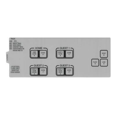 New Daktronics Sport Insert for Allsport 5000 Control Console - Track