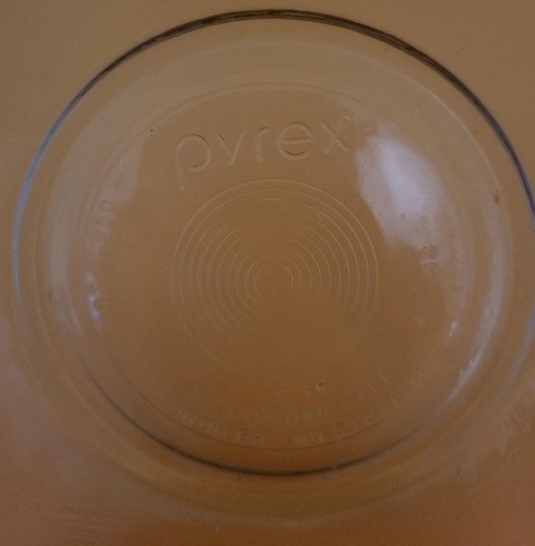 Pyrex Nesting Mixing Bowls Vintage Clear Tinted Aqua #322 #323 #325 Set of 3 - Picture 5 of 5