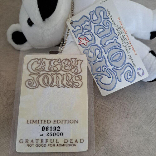 Grateful Dead Grateful Dead Bear Limited Casey Gold Tag Silver Tag Set - Picture 3 of 10