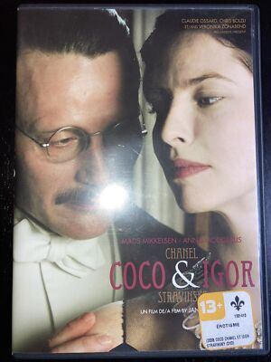 Coco Chanel & Igor Stravinsky Movie DVD France Foreign Anna Mougalis Erotism