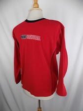 Nike Basketball Red Fleece Pullover Sweatshirt Youth Large