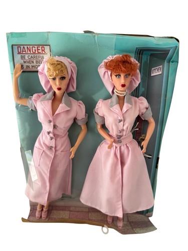 I Love Lucy Doll Job Switching Episode 39 Lucille Ball Ethel Barbie 2008 - Picture 3 of 6