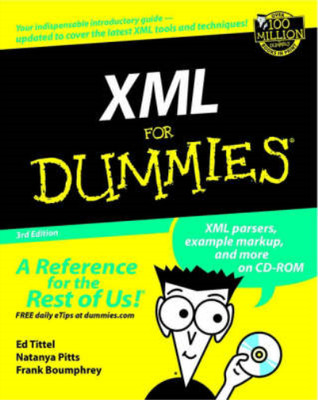 XML für Dummies (für Dummies (Computer)), Tittel, Hrsg., gebraucht; sehr gutes Buch