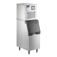 22" Air Cooled Modular Nugget Ice Machine with Bin - 550 lb.