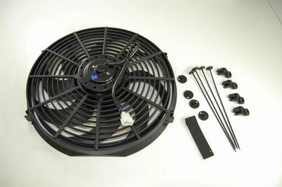 Racing Power Company Racing Power R1014 14  Universal Cooling Fan  W Curved
