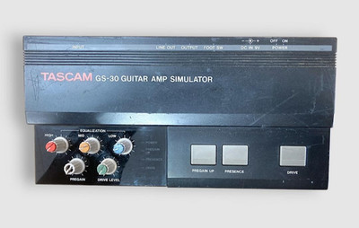 TASCAM GS-30 Processor Guitar Amp Simulator Analog Sound Vintage 1988 Japan