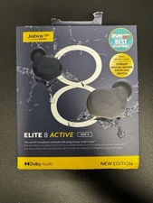 Jabra ELITE 8 ACTIVE GEN 2 Wireless Earbuds NAVY BRAND NEW OPEN BOX