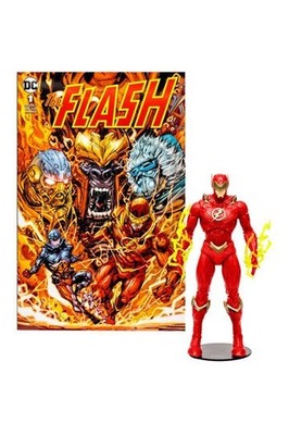 McFarlane DC Page Punchers The Flash 18 cm + exklusivem Comic   Neu OVP