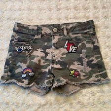 OVS Girls Camo Shorts Size 10-11 years Bx 3