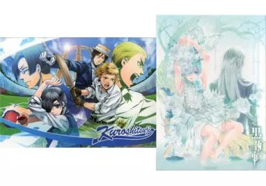 Movic Black Butler Mini Clear Poster Set A3 Anime 2pcs Ciel B Model
