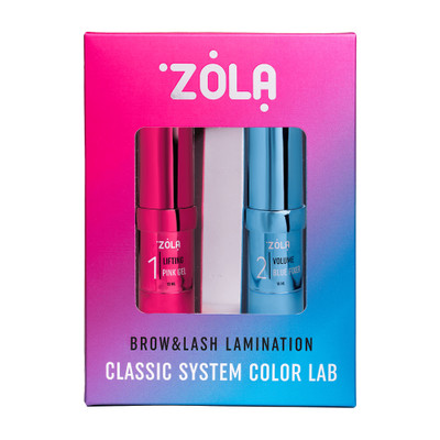 ZOLA Color Lab Brow & Lash Lamination Classic System Set