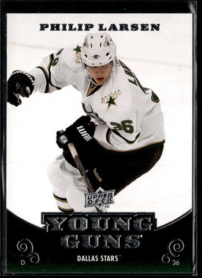 2010-11 UD Young guns Rc Philip Larsen #218