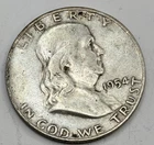 1954-D Franklin Half Dollar 90% Silver US Coin