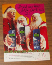 Seltene Werbung TELEKOM D1-Handy Mobiltelefon AEG D1 957 Azzuro Sunrise 1994