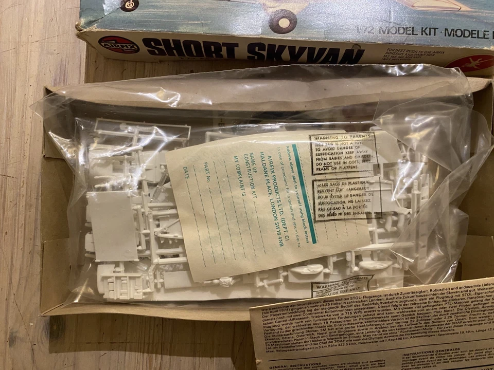 Airfix Short SC.7 Skyvan 3M | No. 04018-3 | 1:72 Foto 3 de 3