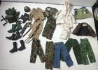 Vintage 12 inch, G.I. Joe clothing lot/ 13 piece clothing/4 pair boots and more