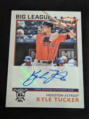2020 Topps Big League Autographs Auto Kyle Tucker #BLA-KT Houston