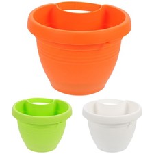3 Pcs Hanging Pot Plant Holder for Garden Drainpipe Planter